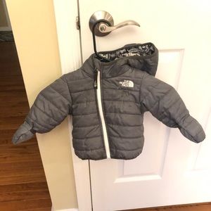 The North Face reversible winter coat 12 months